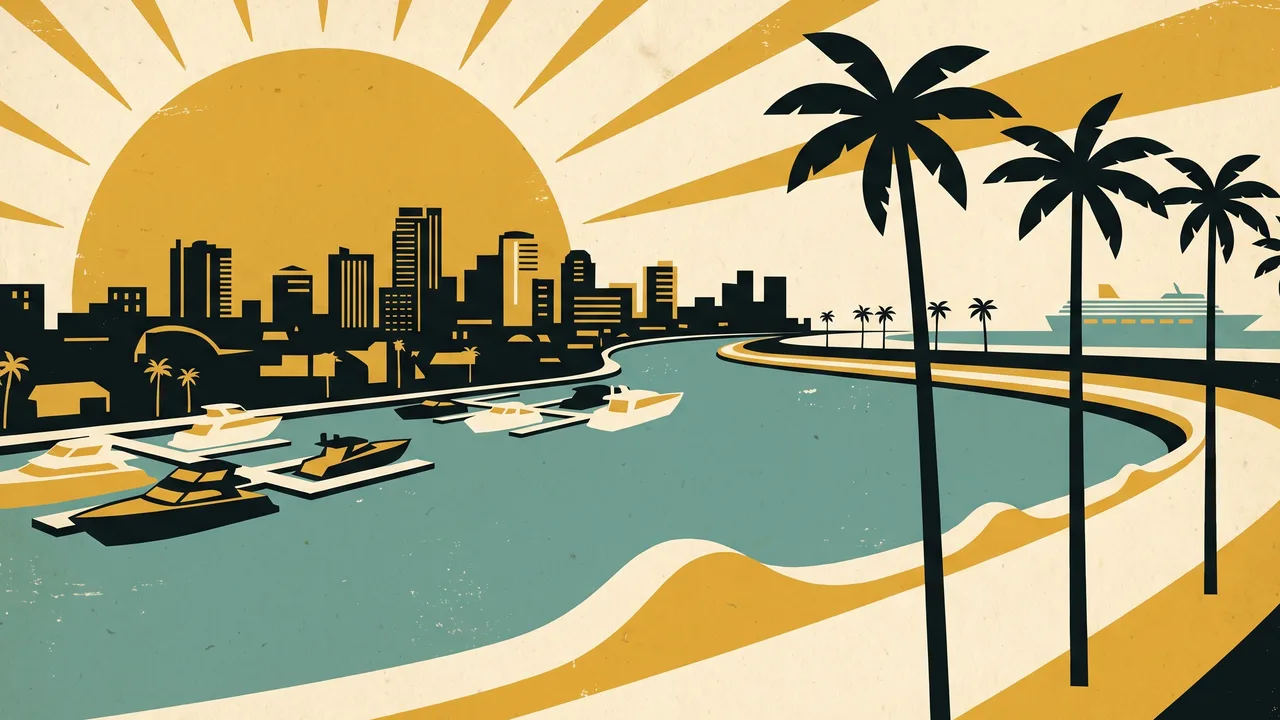 Illustration of Broward, Florida