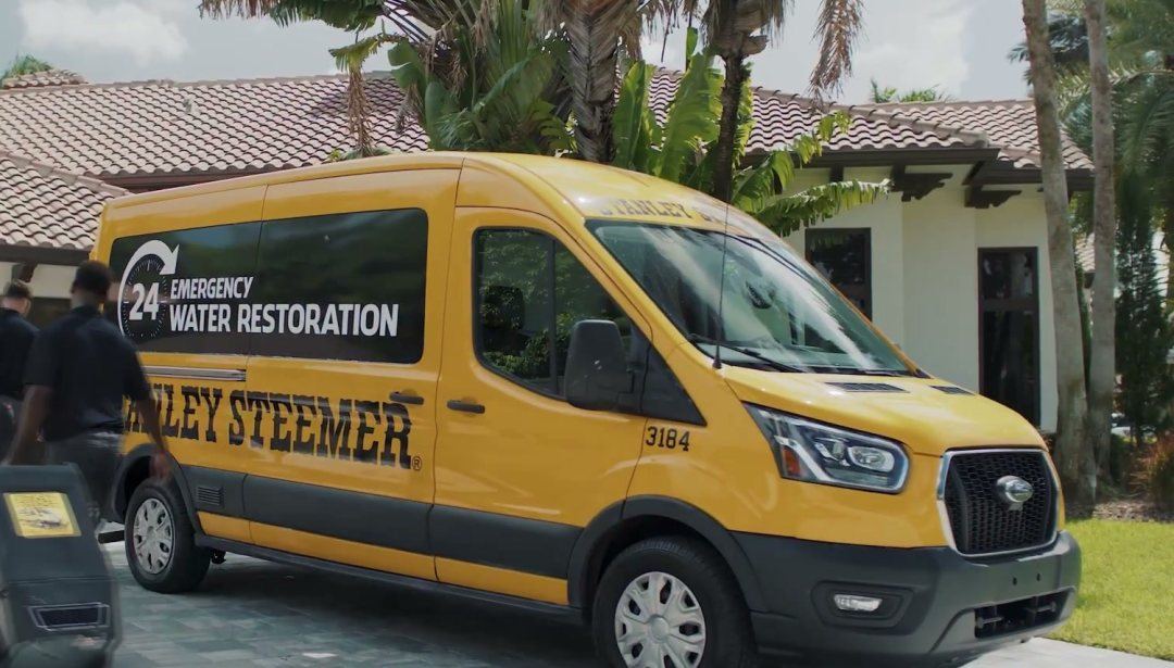 Commercial water damage restoration